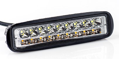 Juego Barras Exploradora Led Blanco + Flashing Ambar- Loyta