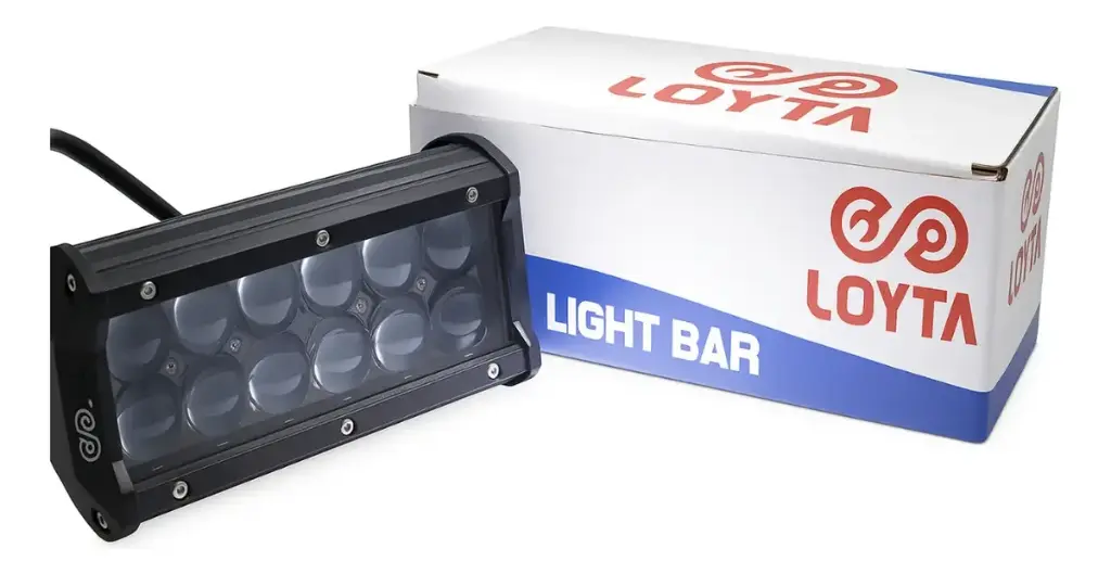 Barra Led Rectangular Exploradora Lupa Loyta