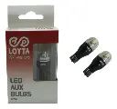 Juego Bombillos Led 921 2 Und T15 Rojo 12-24V 1.4W  Canbus